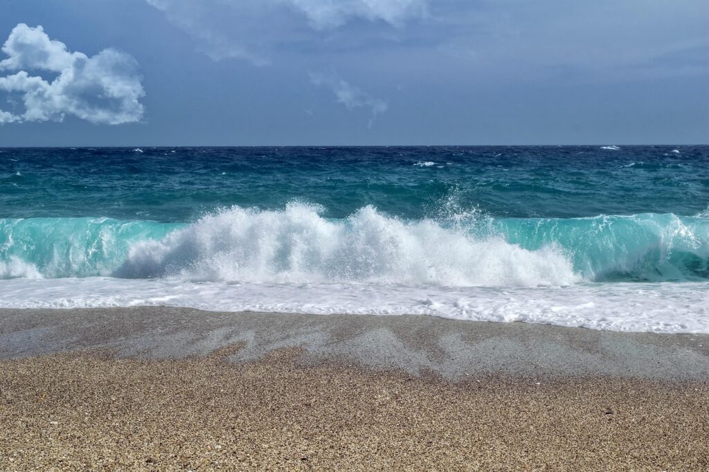 waves sea beach sand carboneras 4063684